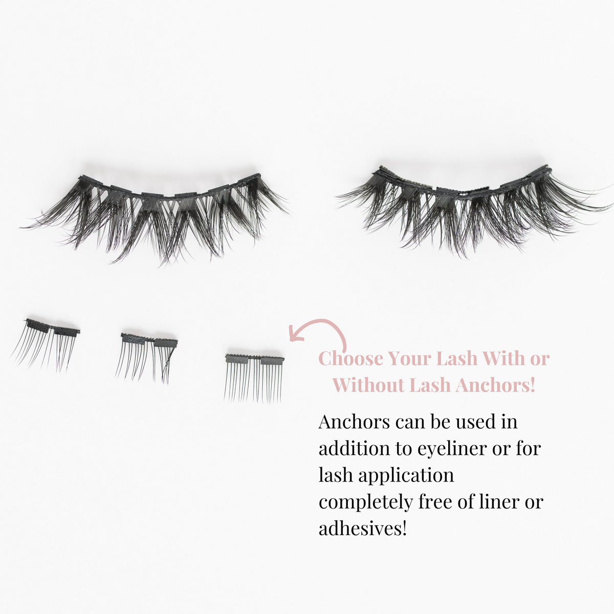 Wispy Eyelashes With Innovative Anchors 100 Vegan & Cruelty