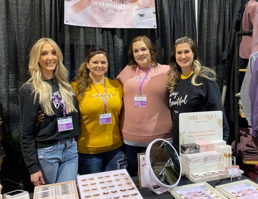 National Womens Show Photo QMBeautique Magnetic Eyelashes Canada