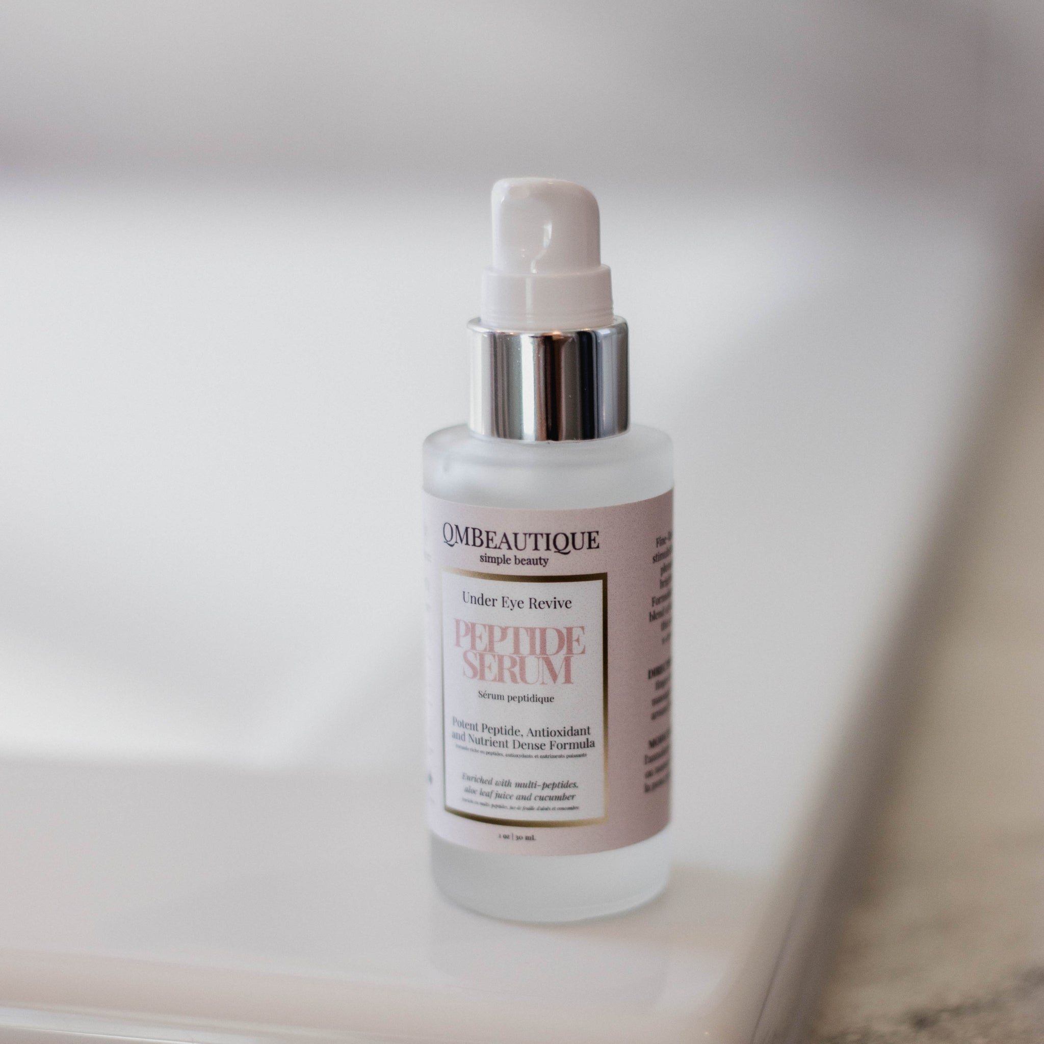 Clean, Nontoxic, Leaping Bunny, Fair Trade, Natural, Canadian Made, High Quality Skincare, Women Owned, Canada, Makeup Remover, Peptide Eye Serum, Chaga