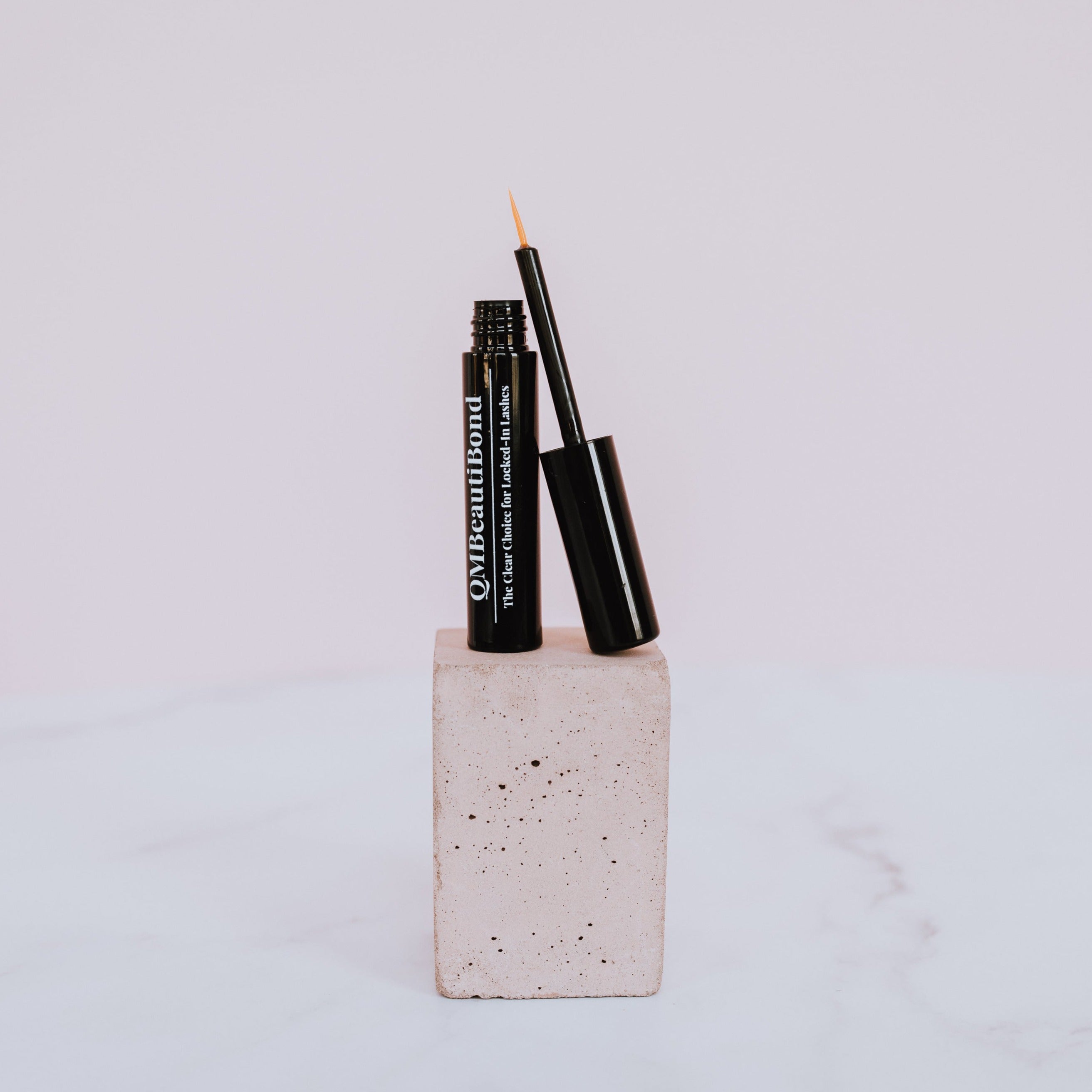 Clear Liquid Eyeliner (False Eyelash Adhesive). Applies like a liquid eyeliner along the lash line to connect false lashes. Leaping Bunny Certified. Paraben, Phthalate and Fragrance Free. Vegan.