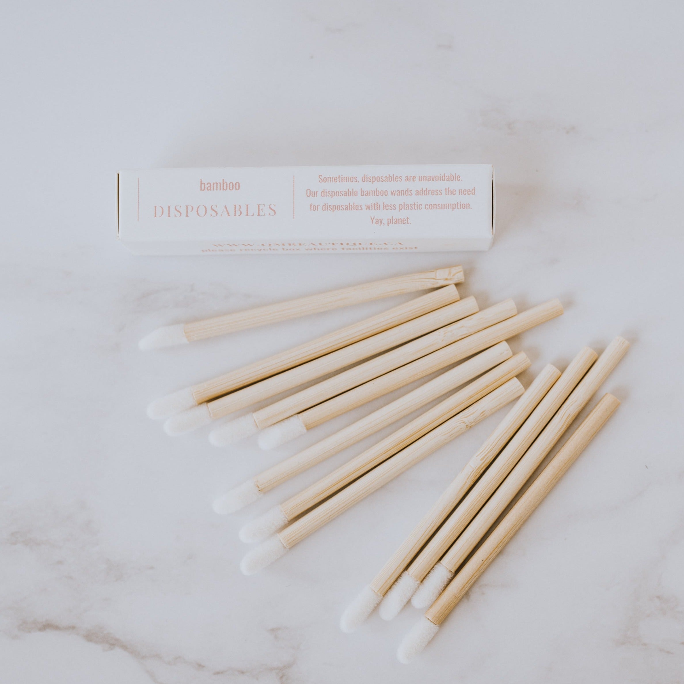 Bamboo Flock Tip Applicators