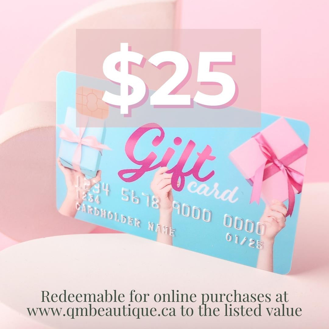 QMBeautique Gift Cards