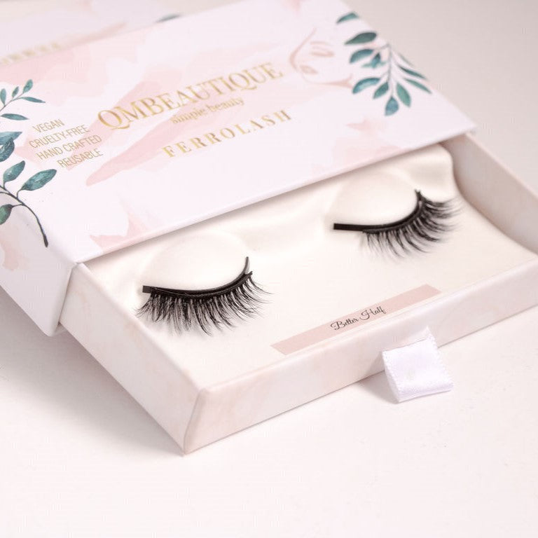 Accent Lash Magnetic Eyelashes. Better Half Magnetic Accent Lash - Premium Reusable Magnetic Eyelashes. 100% Cruelty-Free & Vegan Fibers. Sustainably Packaged. Compostable Trays.