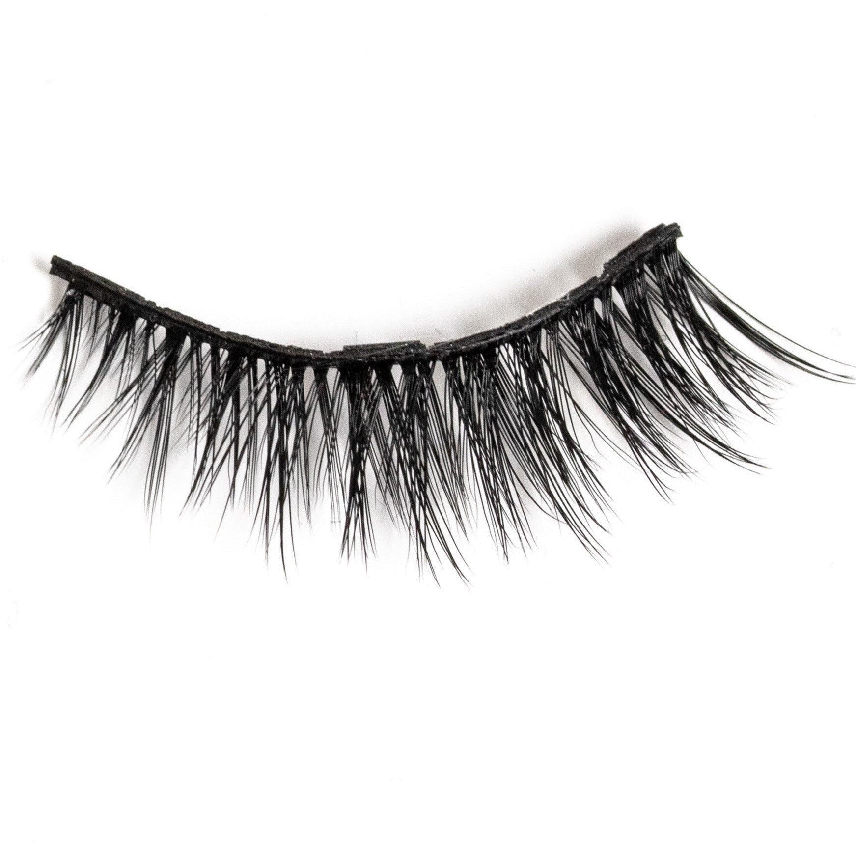 Magnetic False Eyelashes. Better Half Magnetic Accent Lash - Premium Reusable Magnetic Eyelashes. 100% Cruelty-Free & Vegan Fibers. Sustainably Packaged. Compostable Trays.