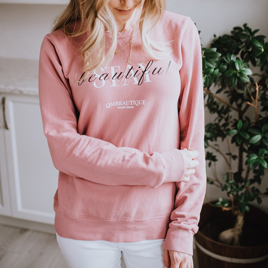 Branded Eco Fleece Crewneck