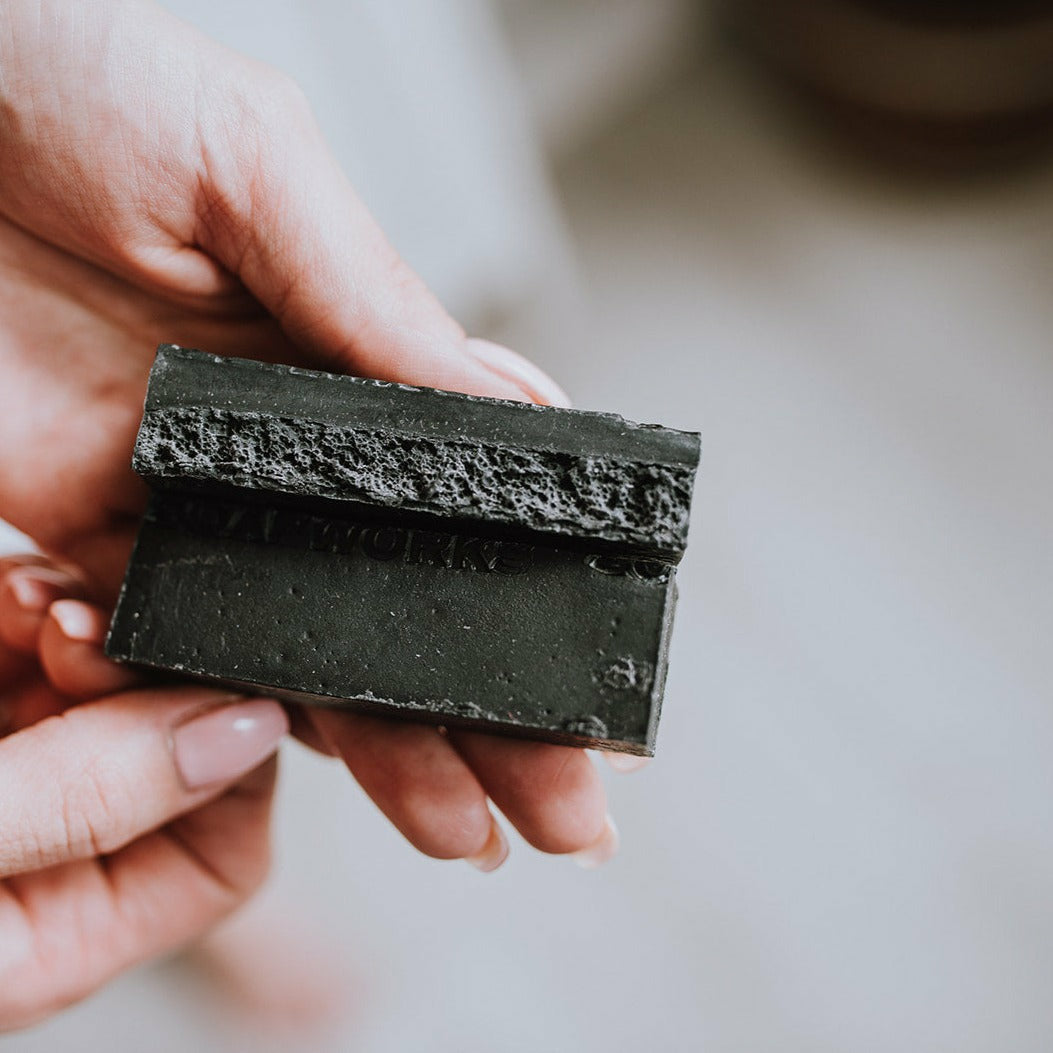 Charcoal Face and Body Bar
