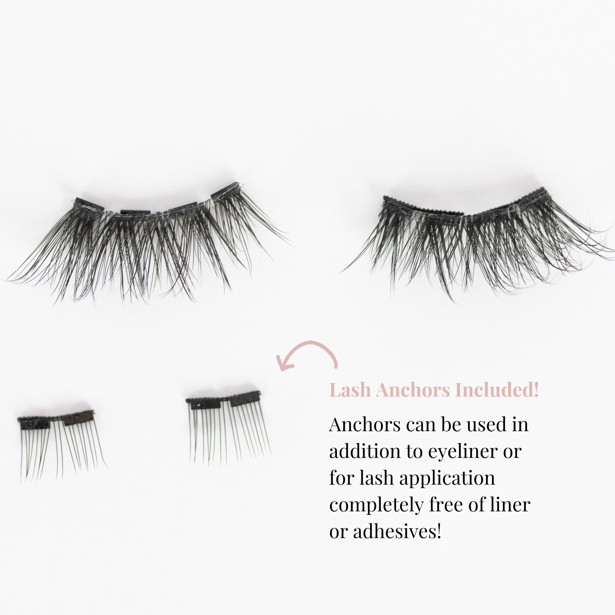 Magnetic Accent Lashes with Lash Anchors