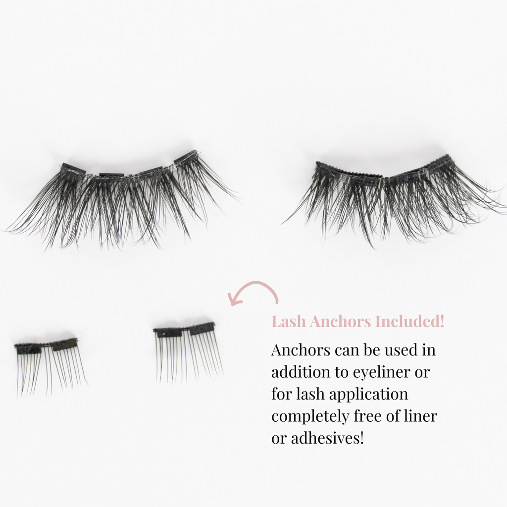Magnetic Accent Lashes with Lash Anchors