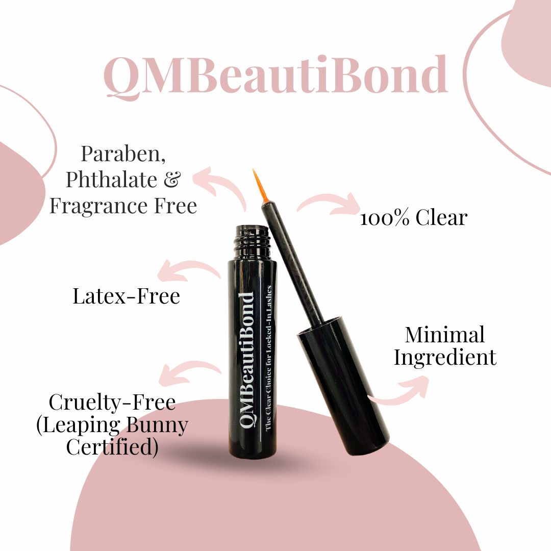 Clear Liquid Eyeliner (False Eyelash Adhesive). Applies like a liquid eyeliner along the lash line to connect false lashes. Leaping Bunny Certified. Paraben, Phthalate and Fragrance Free. Vegan.
